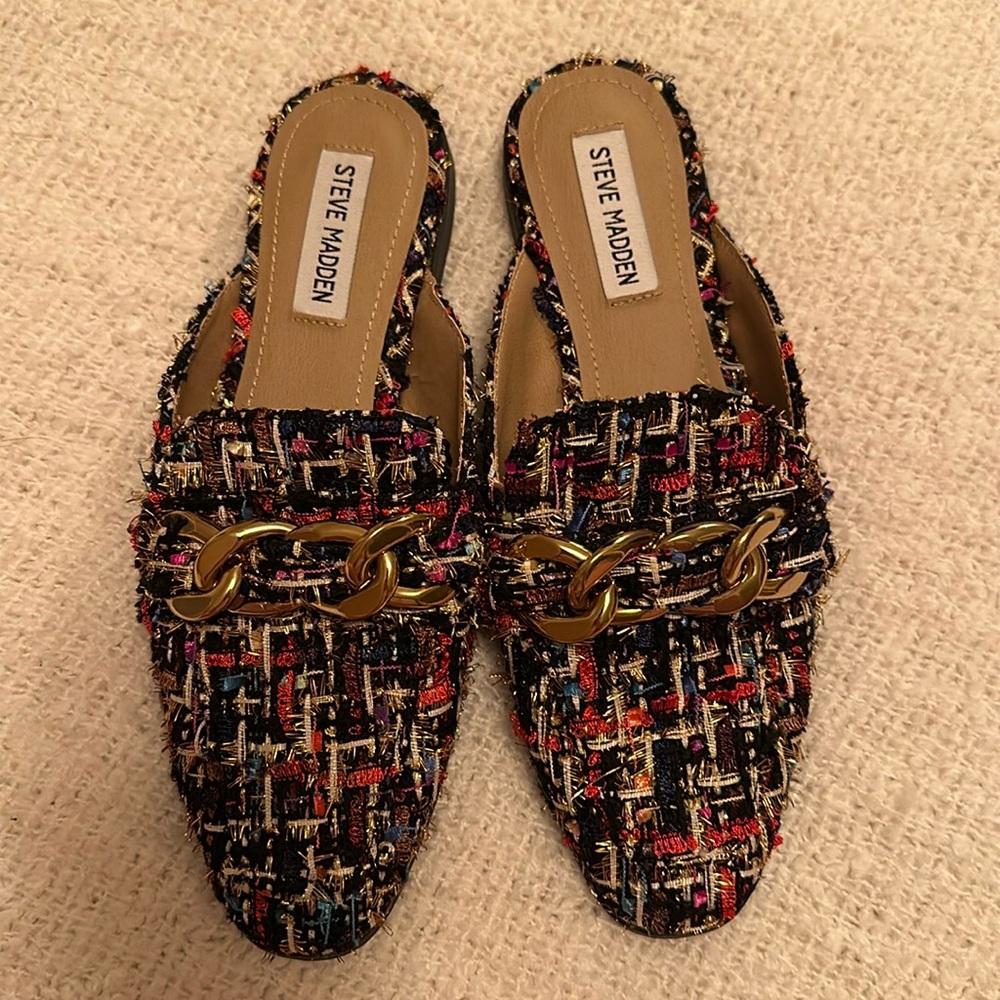 Steve Madden Loafer Mules